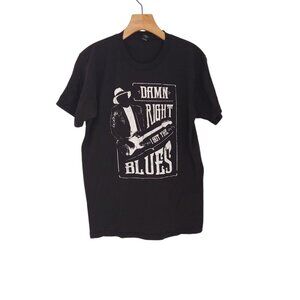 Buddy Guy Damn Right I've Got‎ The Blues T-shirt Black Size Medium